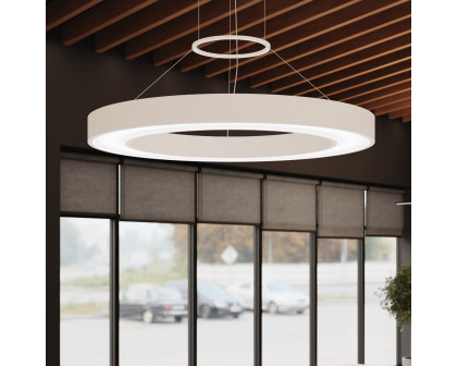 Sonneman Pi LED Pendant - Round Ring, 30", 3000K