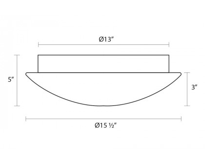 Sonneman - Mushroom Surface Mount