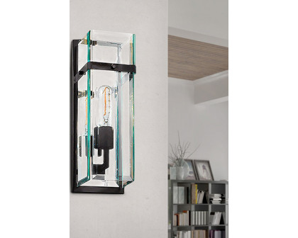 Sonneman Mercer Street Sconce - Satin Black