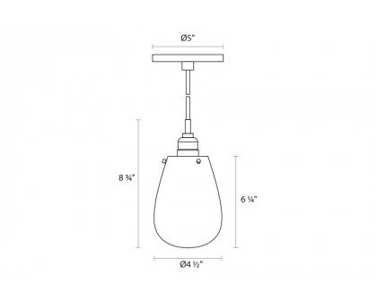 Sonneman - Chelsea Single Pendant