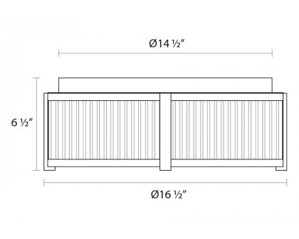 Sonneman - Roxy Surface Mount