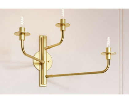 Sonneman Atelier Sconce - Satin Brass