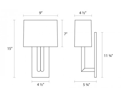 Sonneman Madison Sconce