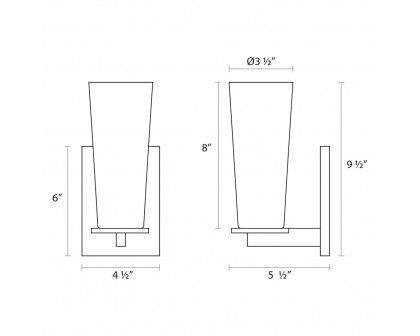 Sonneman - High Line Sconce