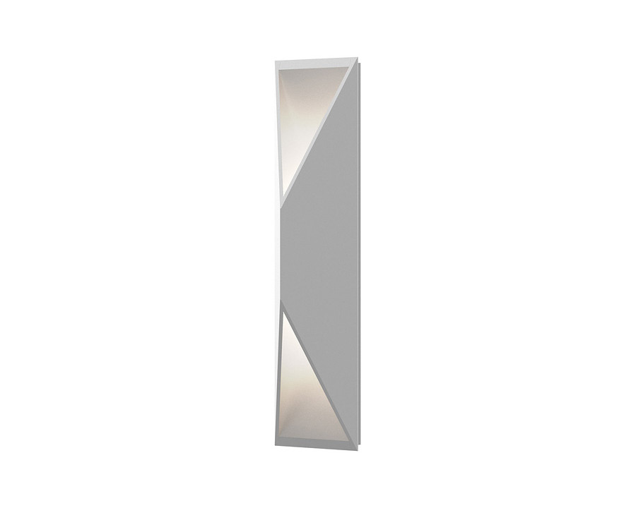 Sonneman Prisma LED Sconce - Textured White, Tall