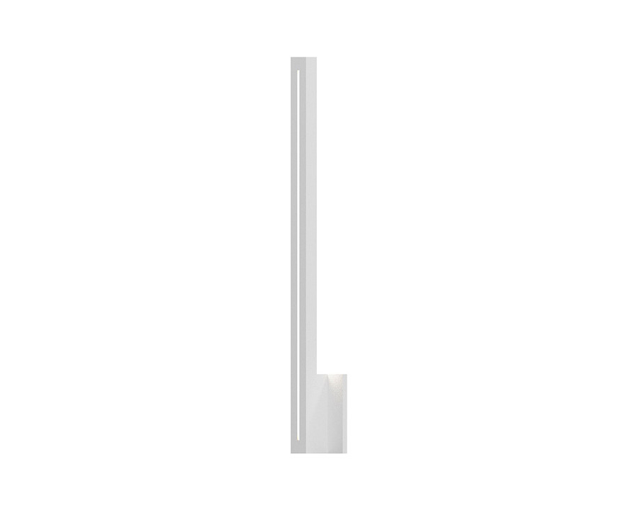 Sonneman Stripe LED Sconce - Textured White, 30"