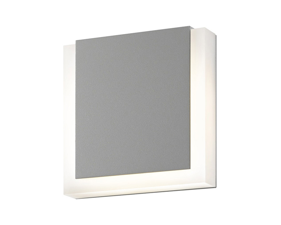 Sonneman SQR LED Sconce - Textured Gray