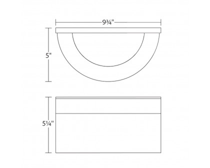 Sonneman - Cusp LED Sconce