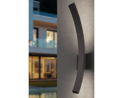 Sonneman L'Arc Petite LED Sconce - Textured Bronze