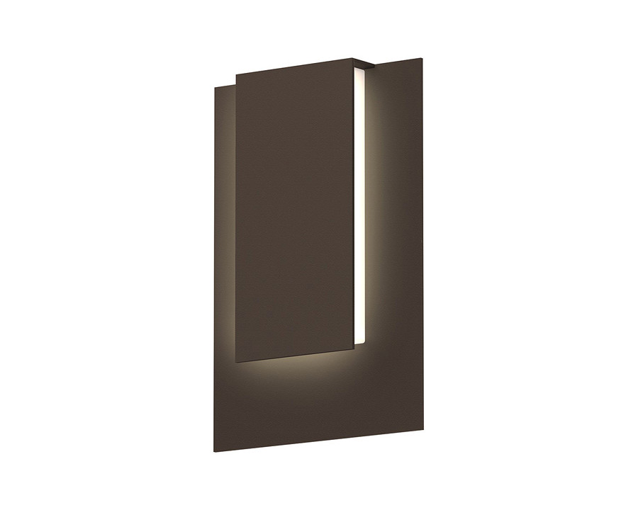 Sonneman Reveal Short LED Sconce - Textured Bronze