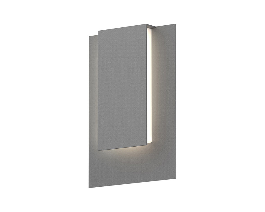 Sonneman Reveal Short LED Sconce - Textured Gray