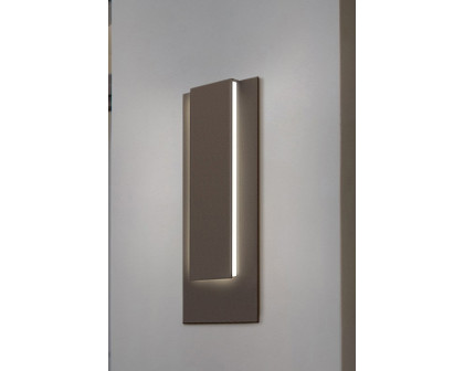 Sonneman Reveal Tall LED Sconce - Textured Bronze