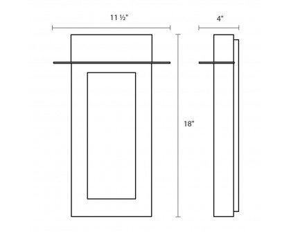 Sonneman - Prairie LED Sconce