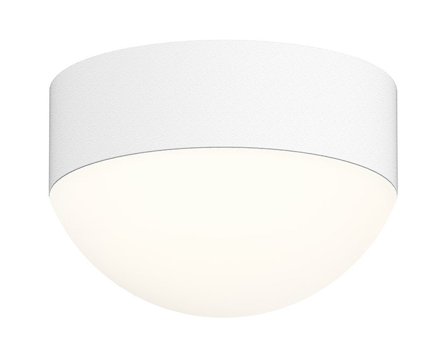 Sonneman REALS LED Ceiling/Wall Mount - Textured White, Dome Lens