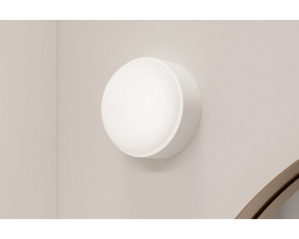 Sonneman REALS LED Ceiling/Wall Mount - Textured White, Dome Lens