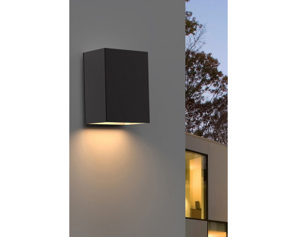 Sonneman Box LED Sconce - Textured Bronze