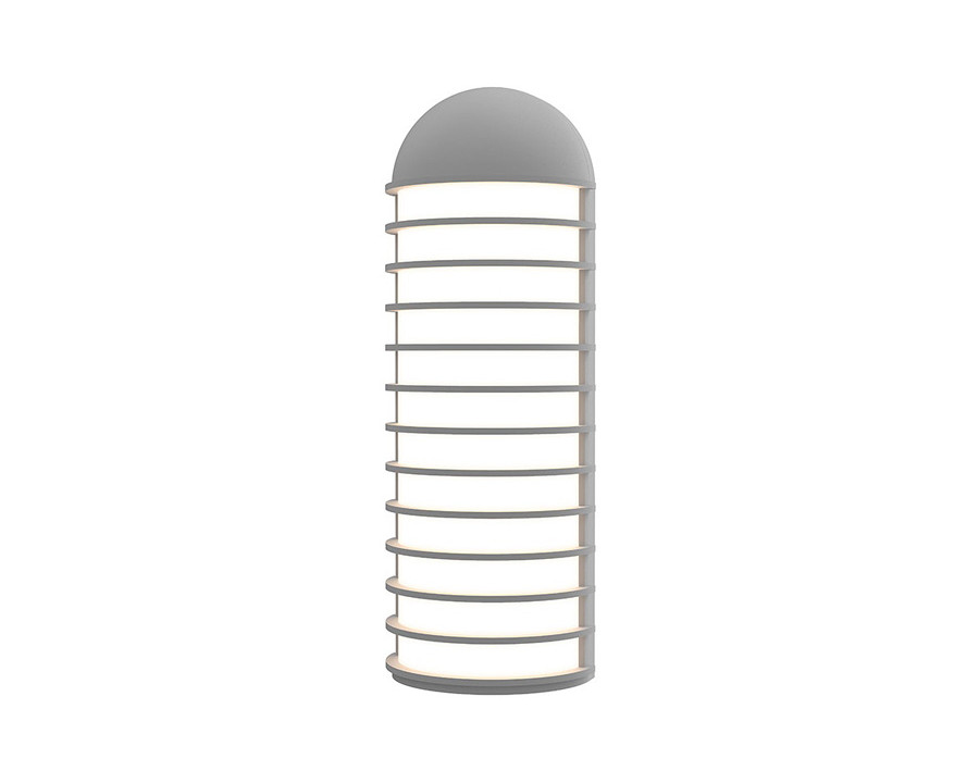 Sonneman Lighthouse LED Sconce - Textured Gray, Standard