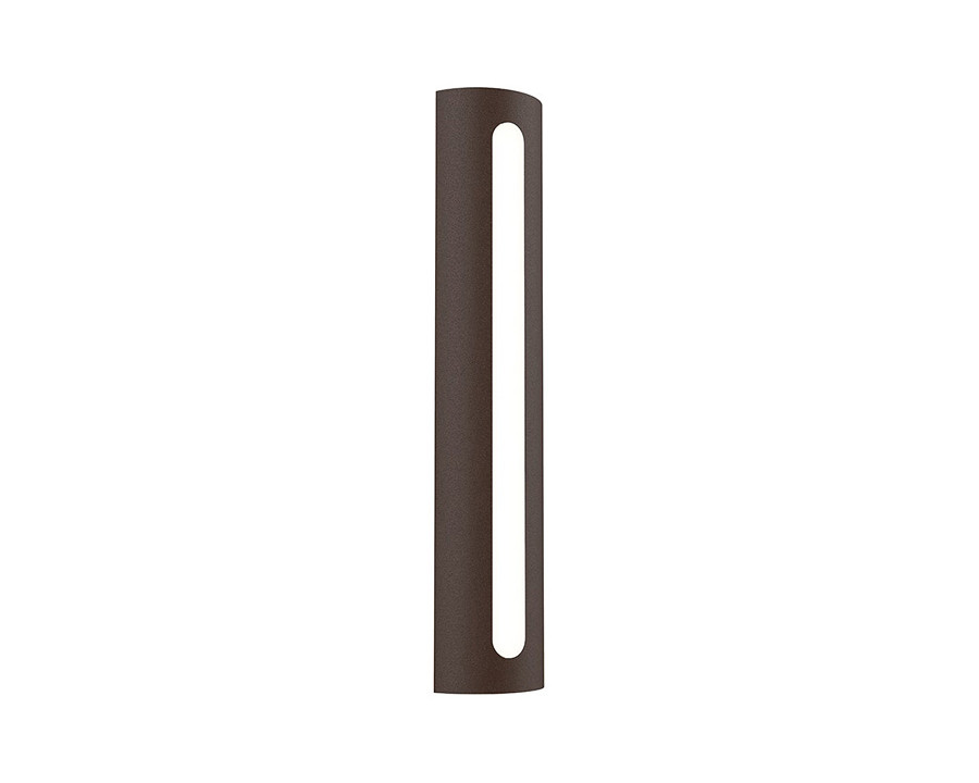 Sonneman Porta LED Sconce - Textured Bronze, 24"