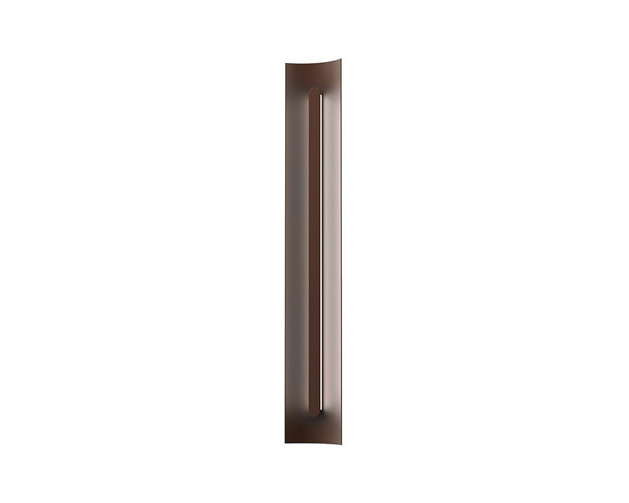 Sonneman Tairu LED Sconce - Textured Bronze, 36"