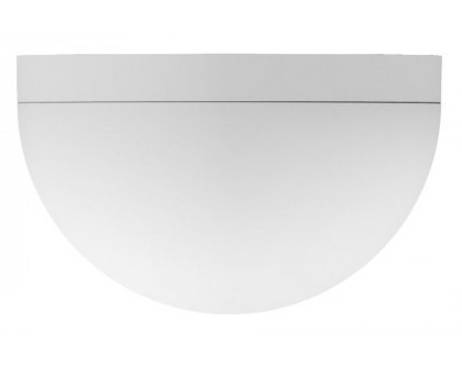 Sonneman Mezza Cupola LED Sconce - Textured White, 5"