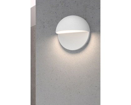 Sonneman Mezza Vetro LED Sconce - Textured Bronze, 5"