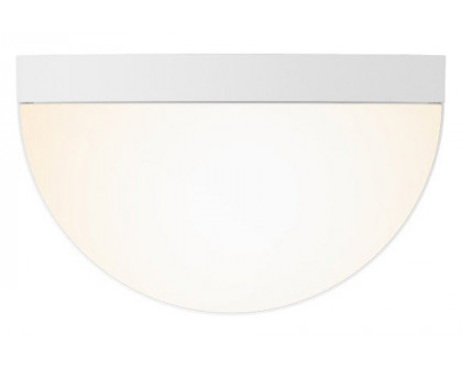 Sonneman Mezza Vetro LED Sconce - Textured White, 5"