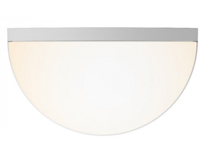 Sonneman Mezza Vetro LED Sconce - Textured White, 8"