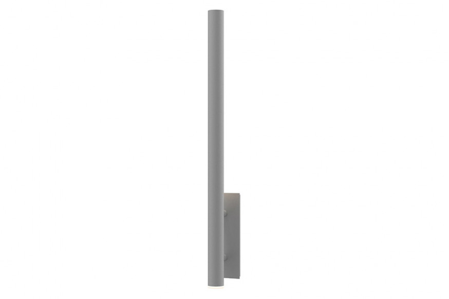 Sonneman™ Flue LED Sconce - Textured Gray, 40"