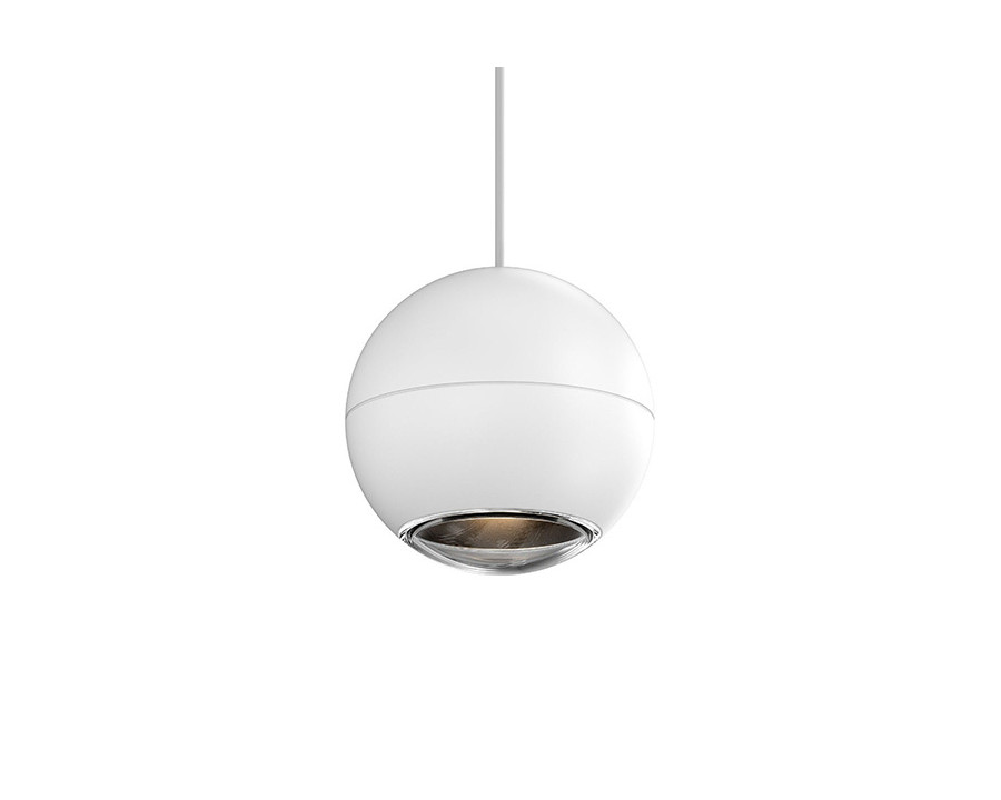 Sonneman Hemisphere Pendant - Textured White, 1-Light