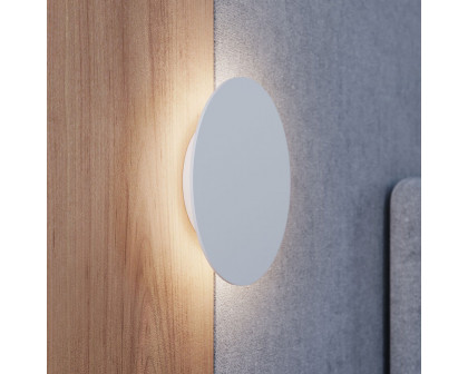 Sonneman LP Sconce - Round, Textured Black