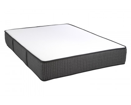 South Bay 12" Soft and Firm Flippable Gel Infused Cal King Split Memory Foam Mattress and Model 3 Adjustable Bed Base