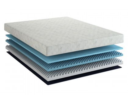 South Bay 6" Essentials Medium Memory Foam Mattress - Twin Size