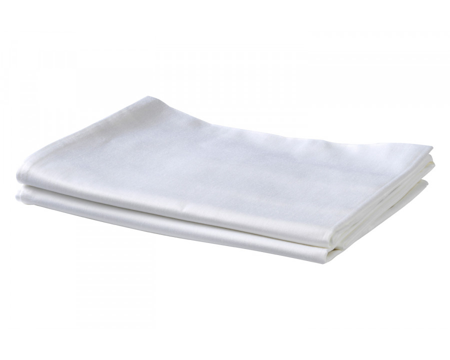 South Bay Bamboo Cotton Pillow Case - White, King Size