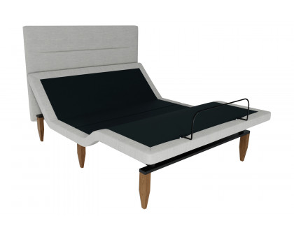 South Bay Taylor Adjustable Base with Headboard - Cal King Size