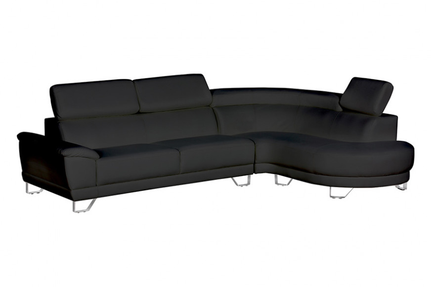 Stanza™ Almira Right Facing Sectional - Black