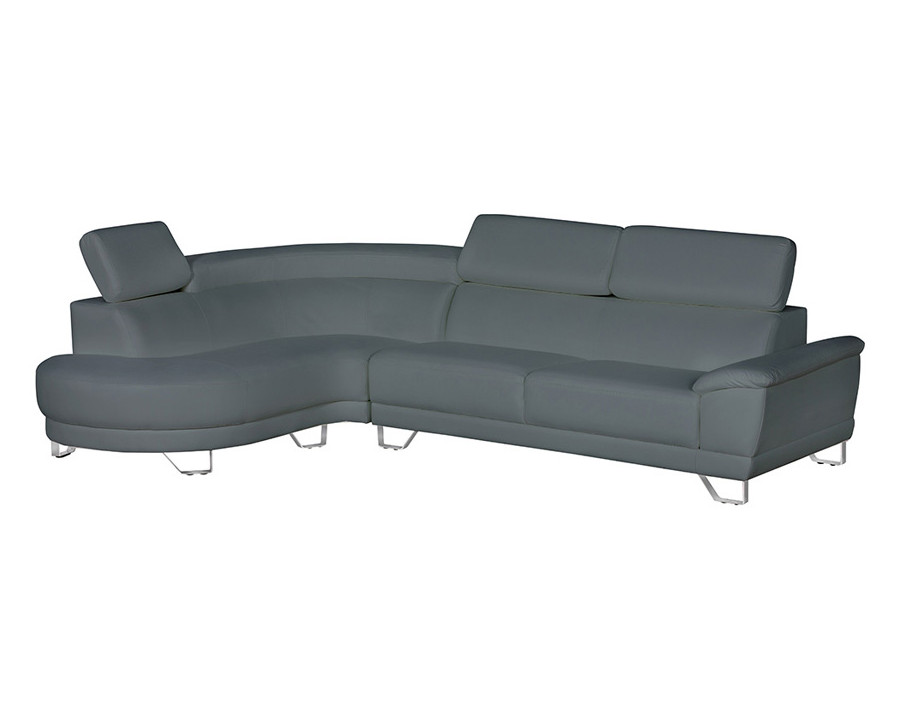 Stanza Almira Left Facing Sectional - Gray