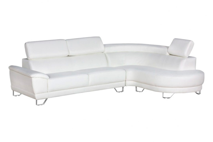 Stanza™ Almira Right Facing Sectional - White