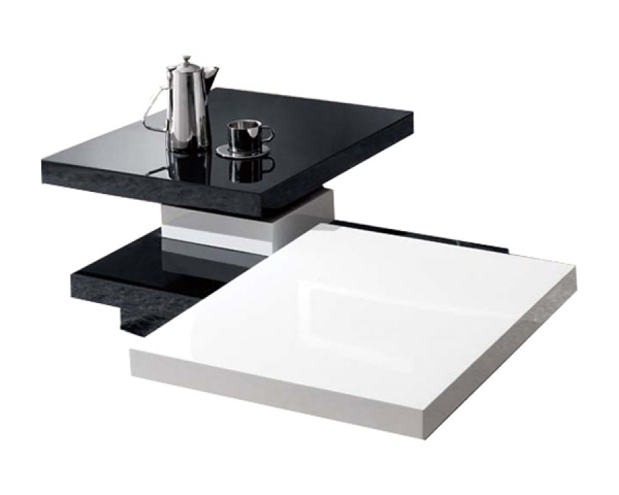 Stanza Amsterdam Coffee Table - White/Black