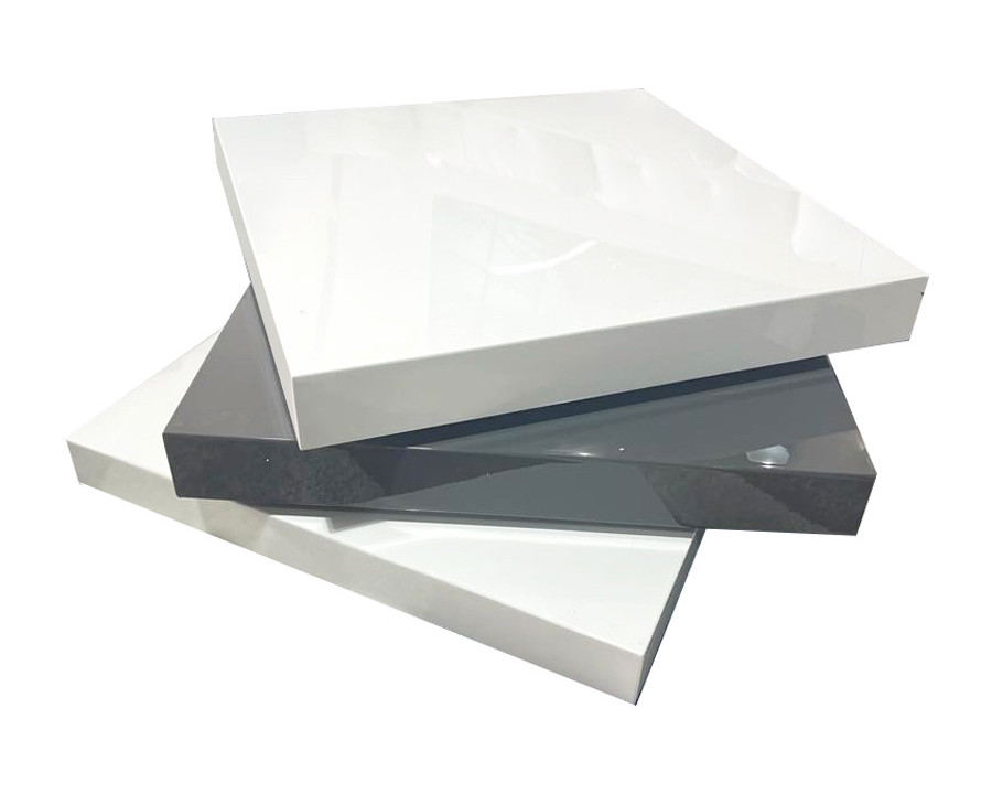 Stanza Aria Coffee Table - Gray/White