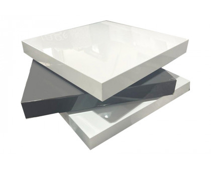 Stanza™ Aria Coffee Table - Gray/White