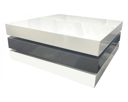 Stanza™ Aria Coffee Table - Gray/White