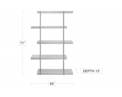 Stanza Bronx Console Table - White