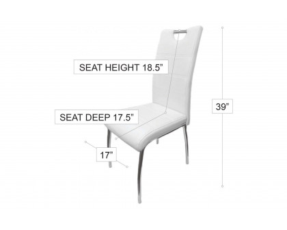 Stanza Detroit Dining Chair - Black