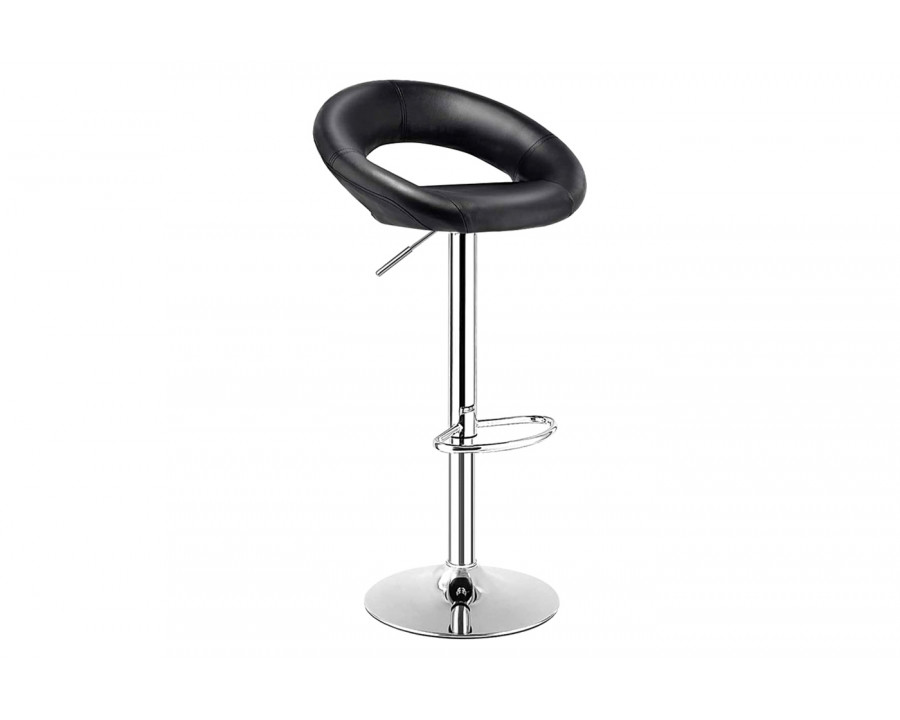 Stanza Donut Barstool - Black