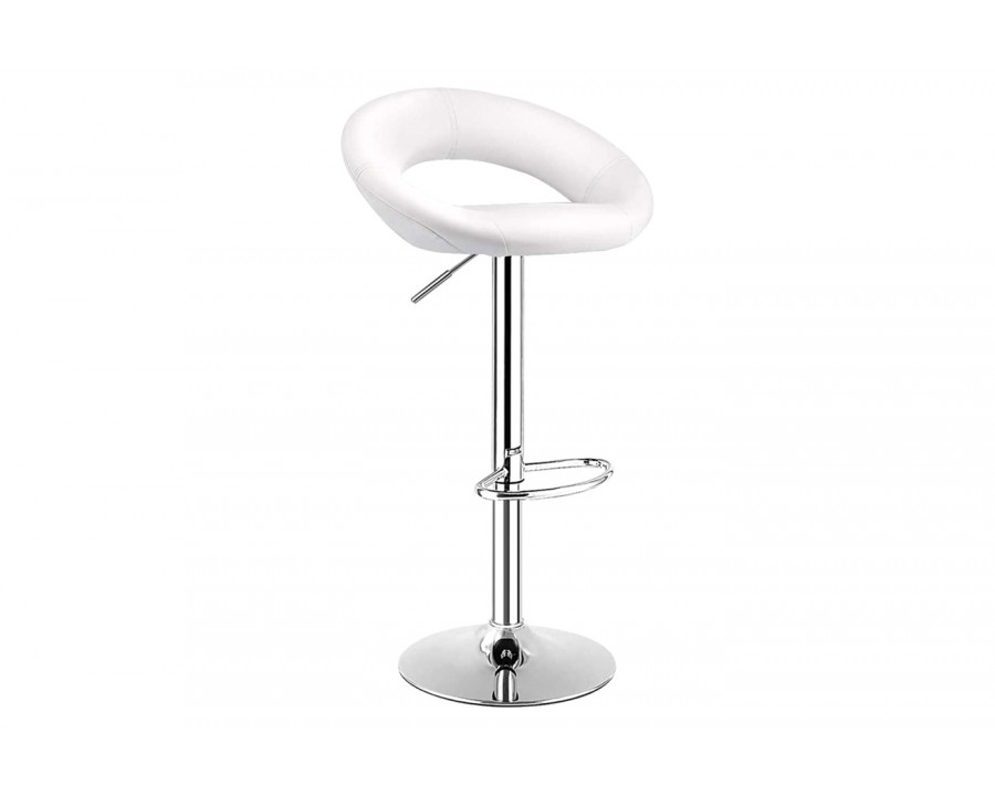 Stanza Donut Barstool - White