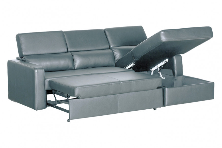 Stanza™ Kahlil Right Facing Sectional - Gray