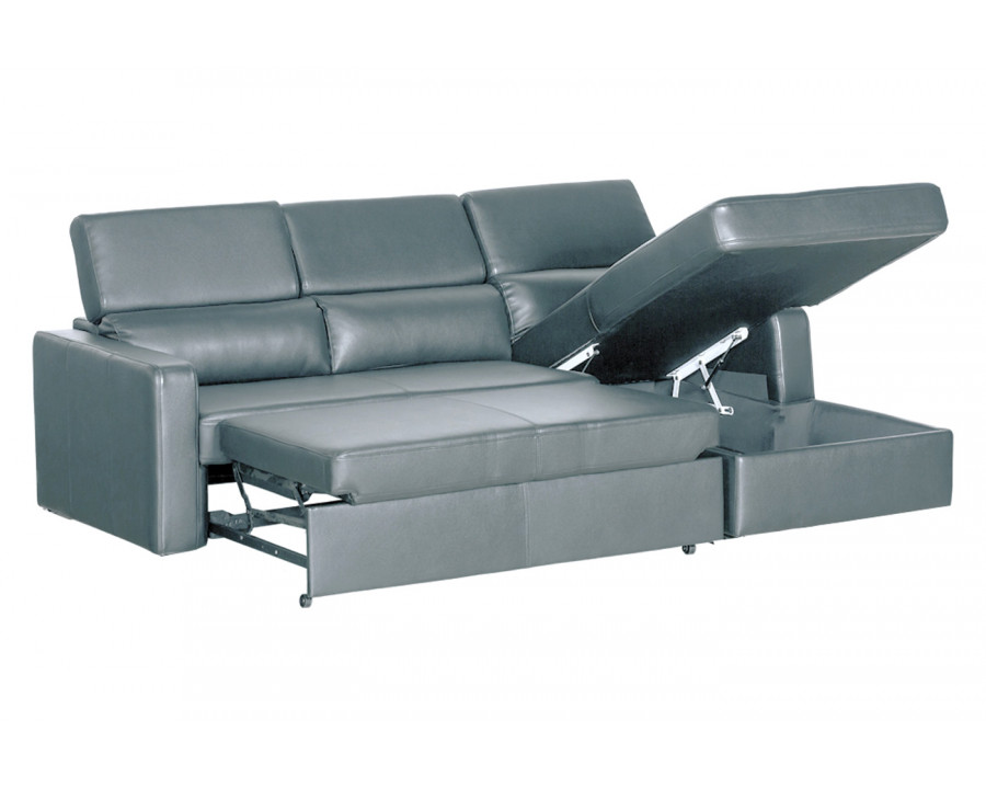 Stanza Kahlil Right Facing Sectional - Gray