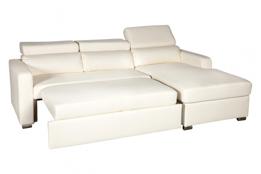 Stanza™ Kahlil Right Facing Sectional - White