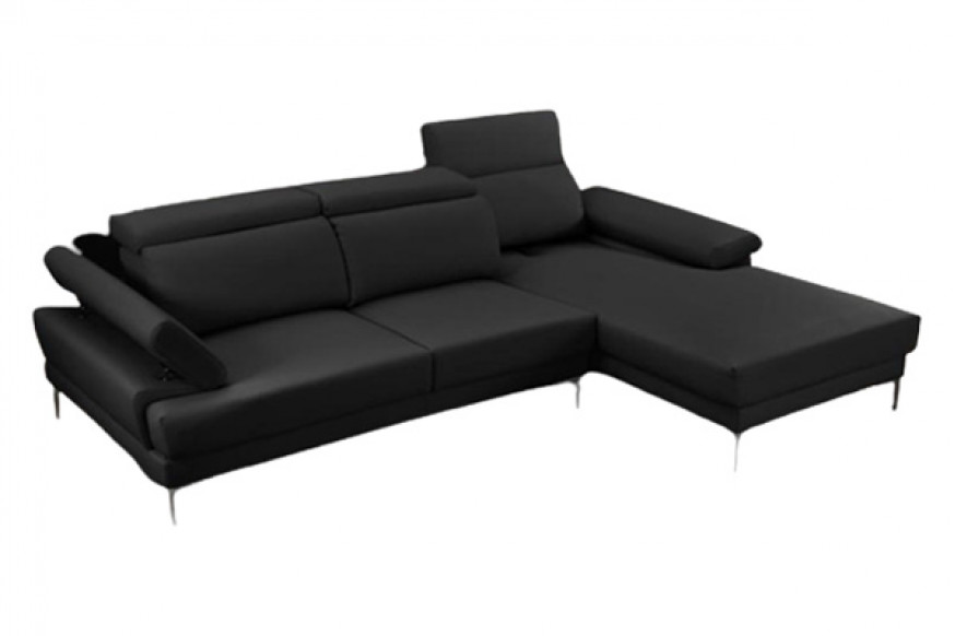 Stanza™ Kim Right Facing Sectional - Black