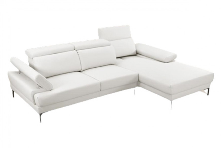 Stanza™ Kim Right Facing Sectional - White